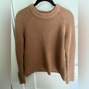 Quince 100% cotton fisherman camel XS